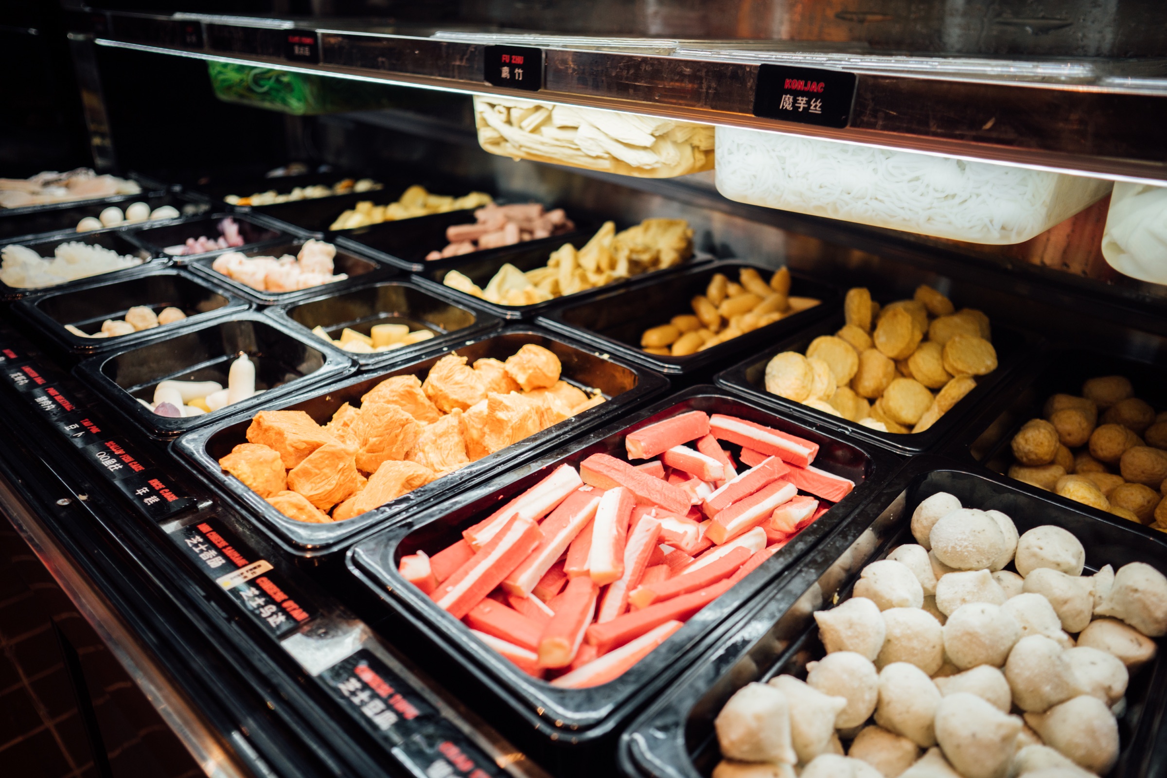 Over 70 ingredients to choose from